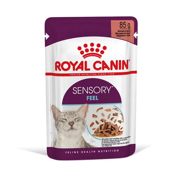 Sensory Feel en sauce Royal Canin - Pâtée pour chat