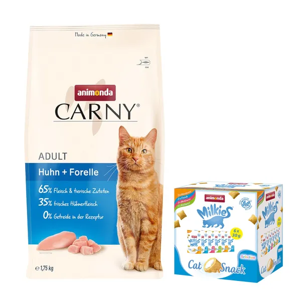 Animonda Carny Adult poulet, truite pour chat - 3 x 1,75 kg