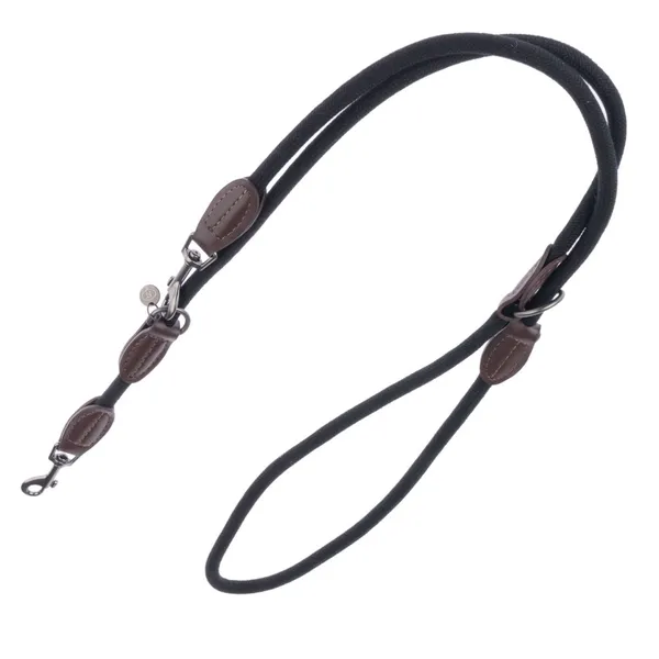 Laisse Nomad Tales Spirit, ébène pour chien - L 200 cm, 10 mm de diamètre