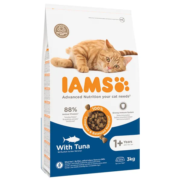 IAMS for Vitality Adult thon pour chat - 3 kg