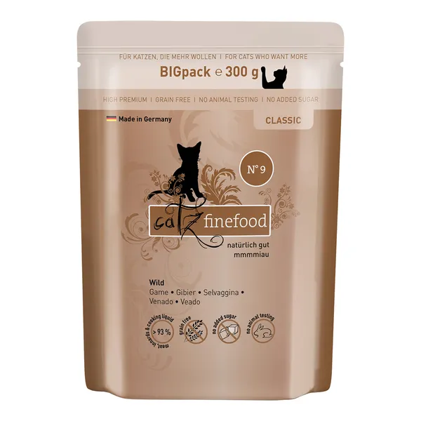 Lot catz finefood 24 x 300 g - gibier
