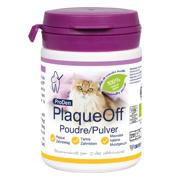 PlaqueOff ProDen 2x40g - Soin dentaire ProDen PlaqueOff pour chat