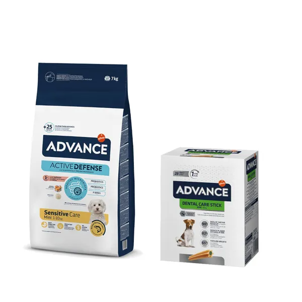 Advance Mini Croquettes Pour Petits Chiens Sensibles 7 Kg