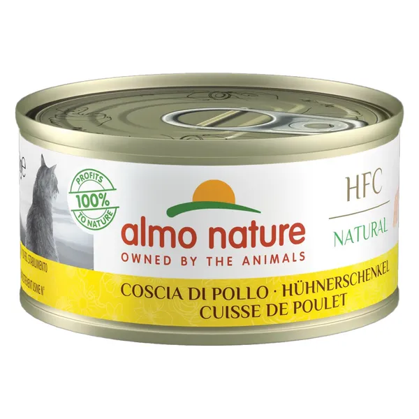 Almo Nature HFC Natural 6 x 70 g - cuisse de poulet