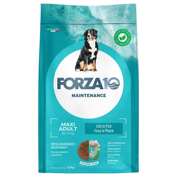 Forza 10 Maxi Maintenance poisson pour chien - 2 x 12 kg