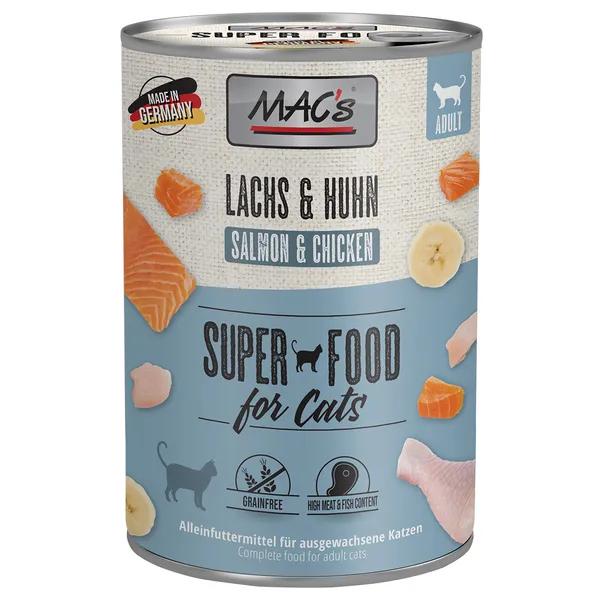 MAC's saumon, poulet - Pâtée pour chat