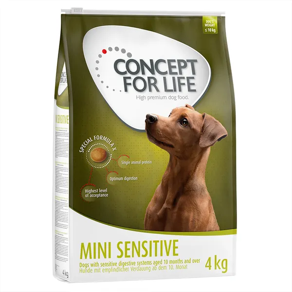 Concept for Life Mini Sensitive pour chien - 2 x 4 kg