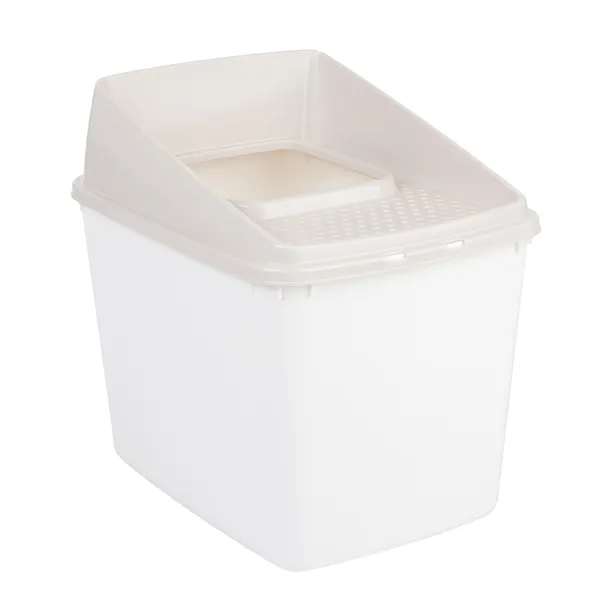 Maison de toilette Big Box blanc - pour chat