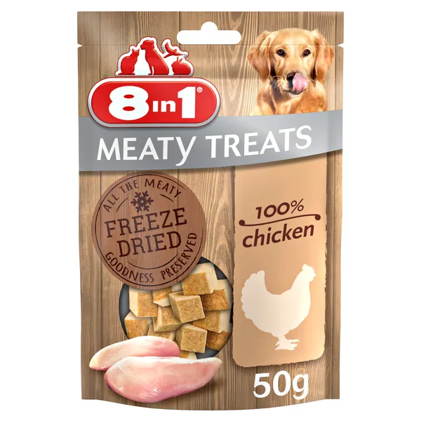 Meaty Treats blanc de poulet - Friandises pour chien