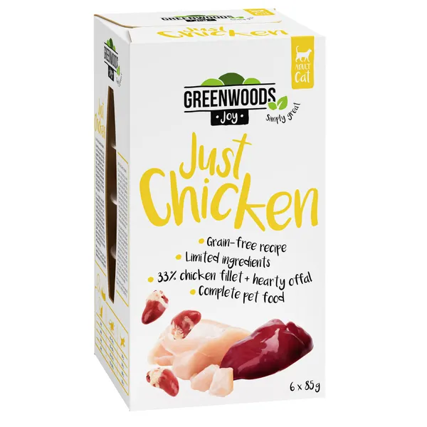 Greenwoods Joy filet de poulet - Pâtée pour chat