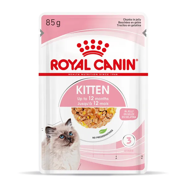 Kitten Instinctive en gelée Royal Canin pour chaton