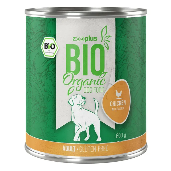 Zooplus bio poulet, carottes - Pâtée pour chien