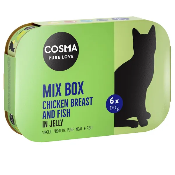 Offre découverte Cosma Original - offre découverte de 4 saveurs (6 x 170 g)