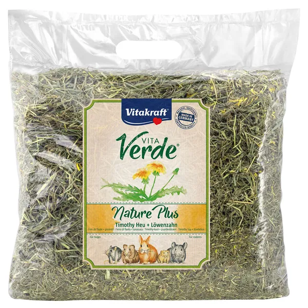 Mélange De Foin De Fléole + Pissenlit Vitakraft - Le Paquet De 500g