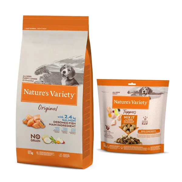 Nature's Variety Original No Grain Junior saumon - Croquettes pour chien