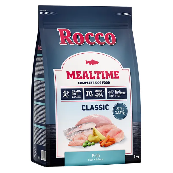 Mealtime poisson Rocco croquettes pour chien