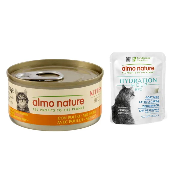 Almo Nature HFC Natural 6 x 70 g pour chat - Kitten poulet
