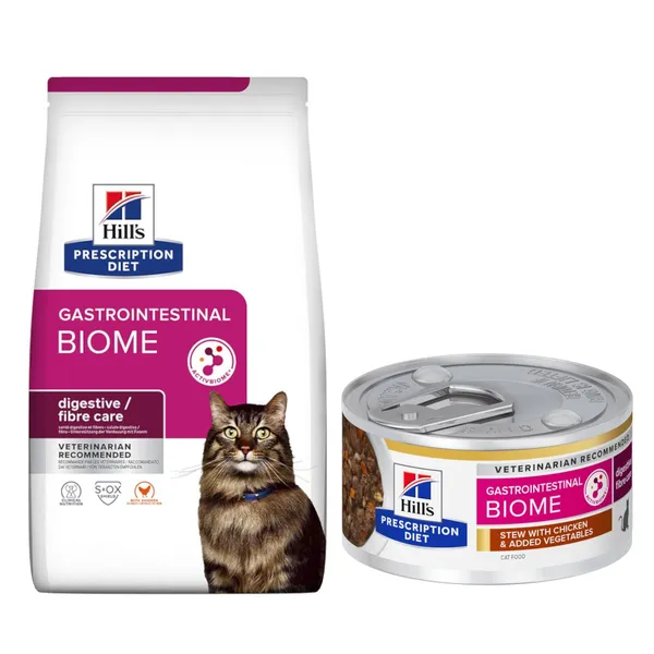 Gastrointestinal Biome Hill's Prescription Diet - Croquettes pour chat