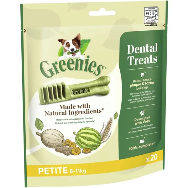 Lot Greenies Soin dentaire pour chien 3 x 170 g / 340 g - Petite (3 x 340 g)
