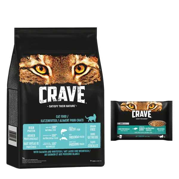 Crave Adult thon en sauce - Pâtée pour chat