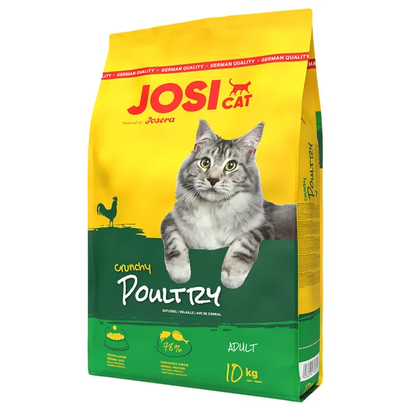 Josera JosiCat Crunchy poulet -10&nbsp;kg