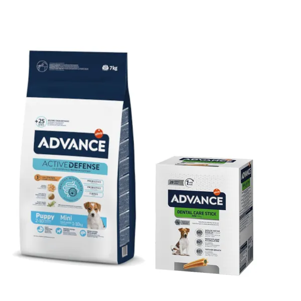 Advance Mini Puppy Protect Poulet & Riz 7 Kg