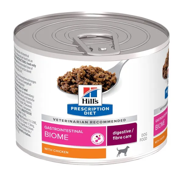 Hill's Prescription Diet Gastrointestinal Biome poulet pour chien - 12 x 200 g
