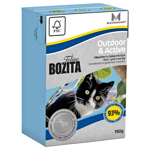 Outdoor & Active Bozita Bouchées en gelée pour chat
