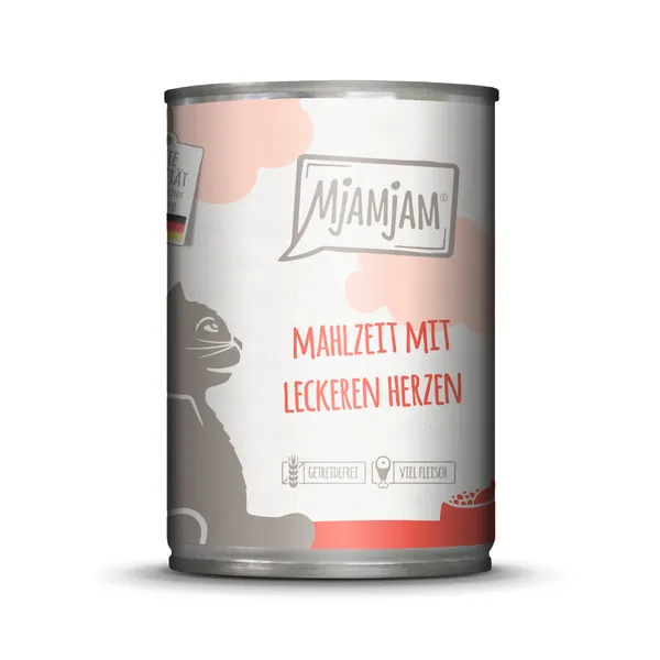 Paquet économique MjAMjAM 24 x 400 g - cœurs