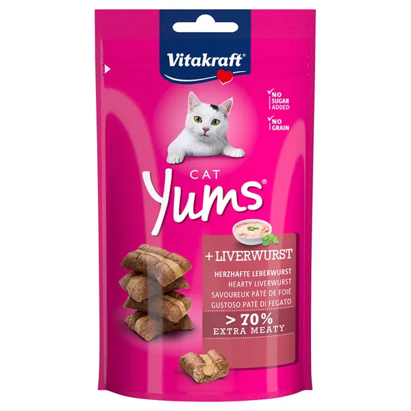 Vitakraft Cat Yums pâté de foie - Friandises pour chat