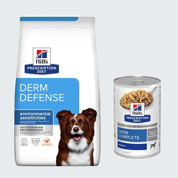 Derm Defense poulet Hill's Prescription Diet pour chien