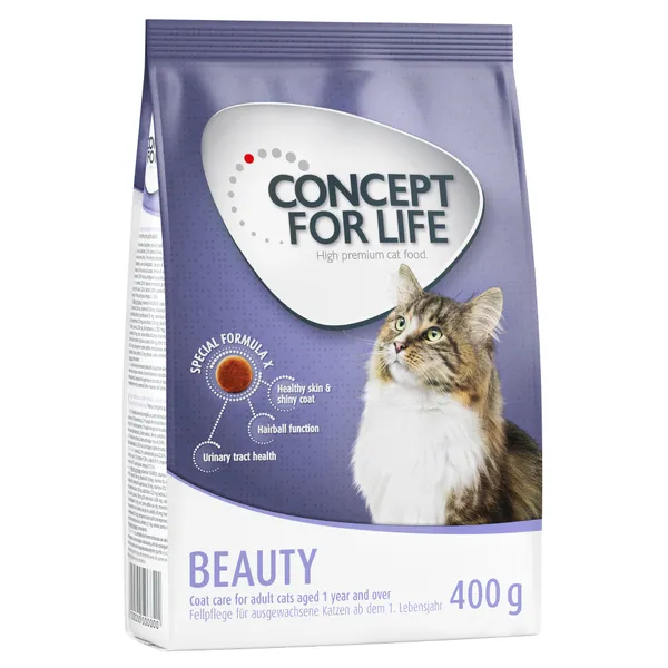 Offre d'essai : croquettes Concept for Life 400 g pour chat  - Beauty Adult