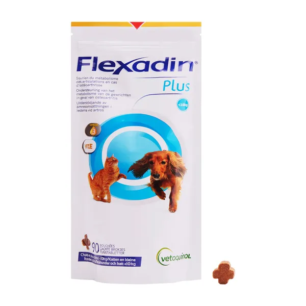 Bouchées Flexadin Plus pour chat et petit chien