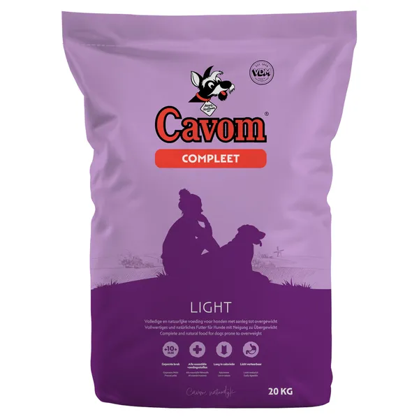Nourriture pour chiens Complete Light Cavom