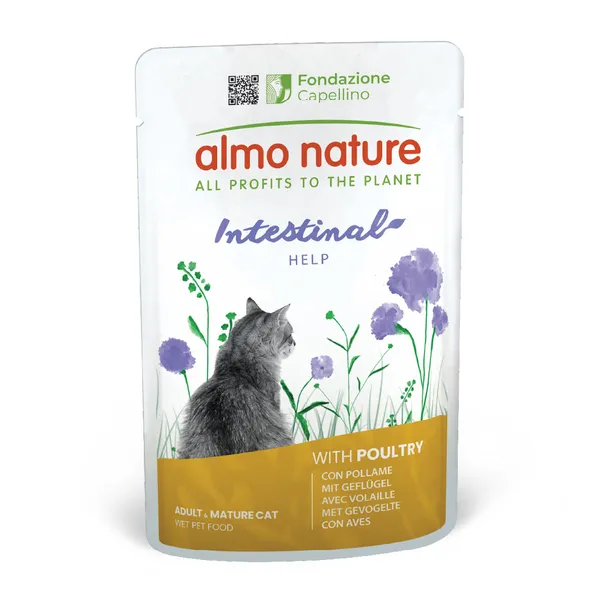 Digestive Help volaille Almo Nature Holistic - Pâtée pour chat