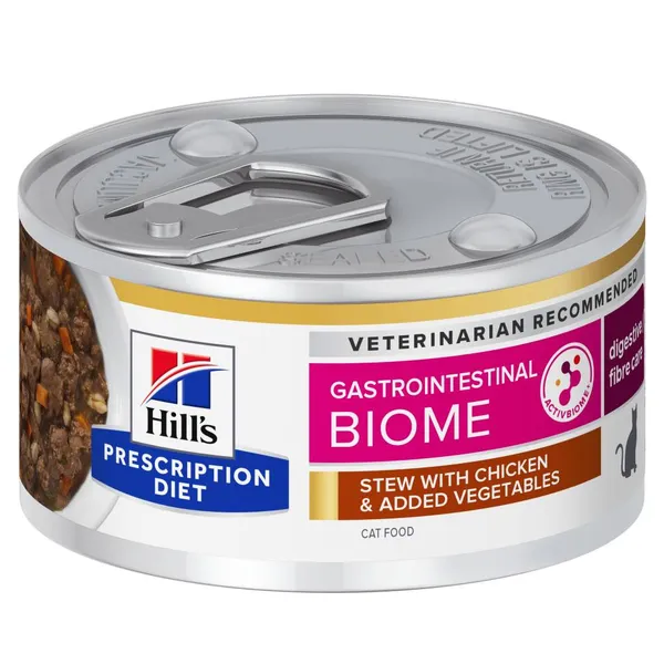 Gastrointestinal Biome Mijoté poulet, légumes Hill's Prescription Diet - Pâtée pour chat