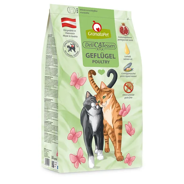 Delicatessen Adult volaille GranataPet pour chat - Croquettes pour chat