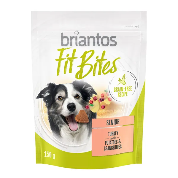 Briantos FitBites Senior dinde, pommes de terre, cranberries pour chien