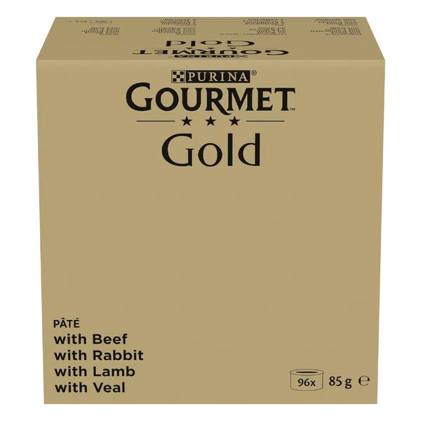 Jumbopack Gourmet Gold Les Mousselines: bœuf lapin agneau veau