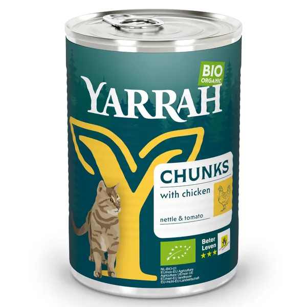 Poulet en sauce Yarrah - Nourriture pour Chat