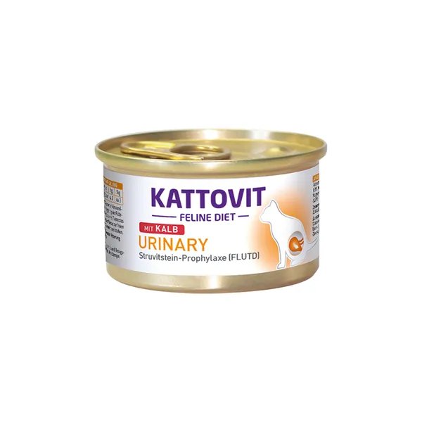 Kattovit Urinary veau - Pâtée pour chat