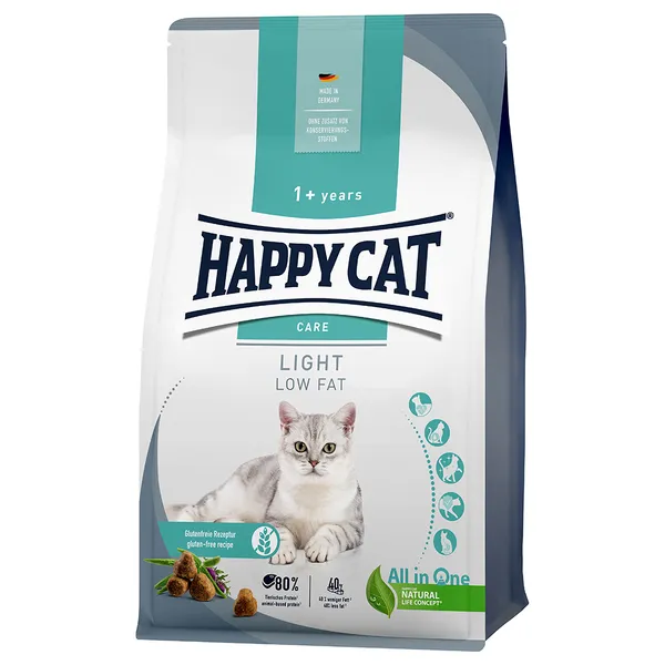 Happy Cat Adult Sensitive Light pour chat 1,3 kg