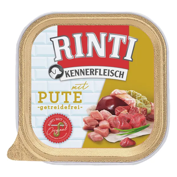 300g RINTI viande de connaisseur dinde nourriture pour chien humide