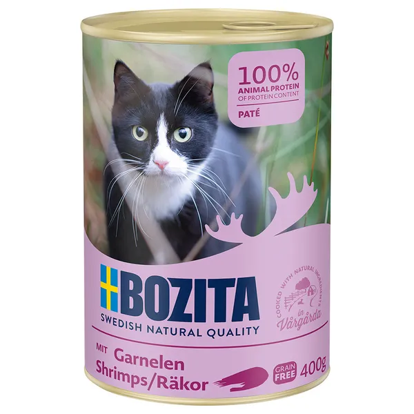 Bozita crevettes - Pâtée pour chat