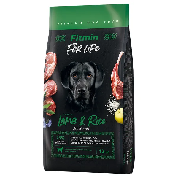 Fitmin Dog For Life, agneau et riz - 12 kg