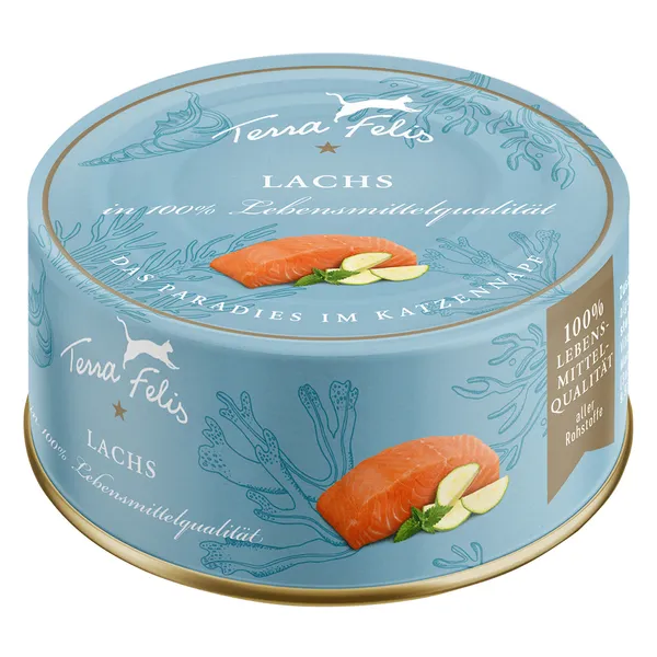 Terra Felis 12 x 80 g - saumon