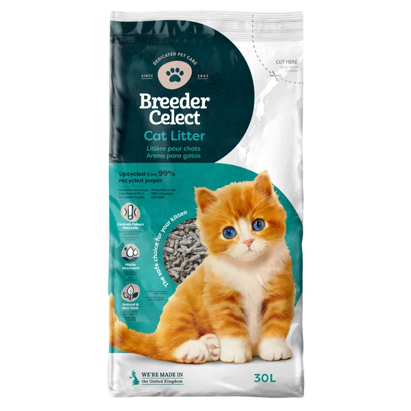 Litière BreederCelect pour chat - 30 L