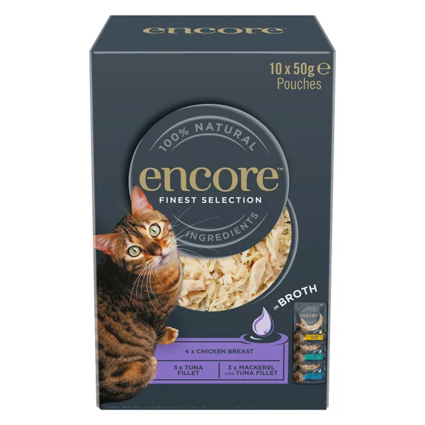 Lot Encore en bouillon 20 x 50 g - lot mixte Sélection raffinée