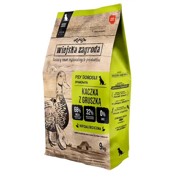 Wiejska Zagroda canard, poire - lot % : 2 x 9 kg
