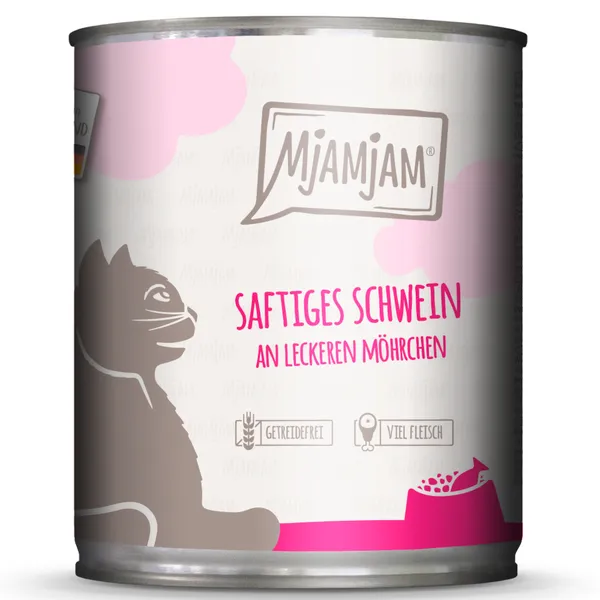 Lot MjAMjAM 24 x 800 g - porc aux carottes